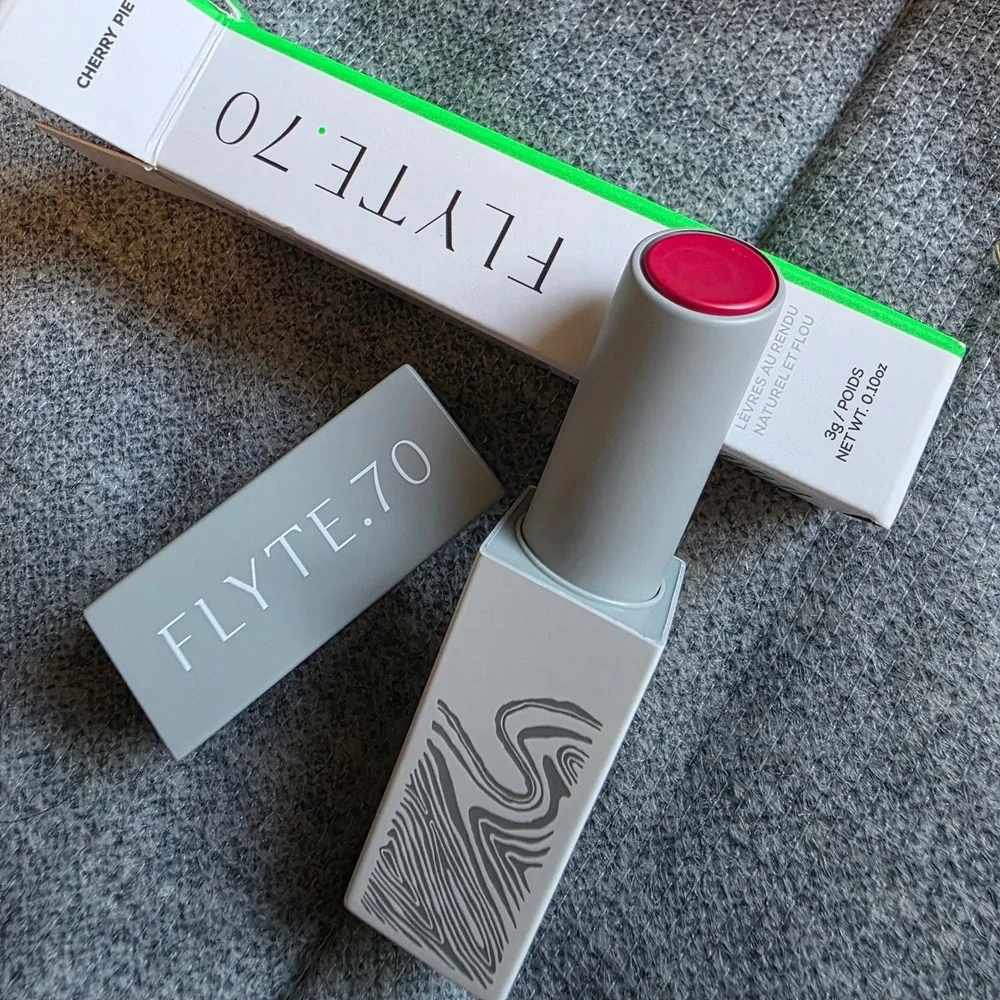 FLYTE 70‎ B B LipBlot Sheer Matte Lipstick Cherry Pie Vegan Cruelty Free